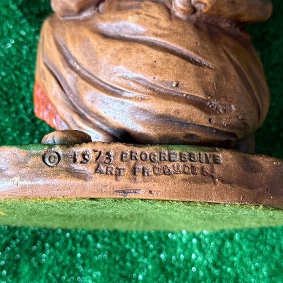 Progressive Art Products c1970s American Indian Mother Vintage Rare Sculpture - Picture 12 of 14